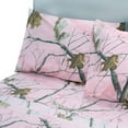 thumbnail image 3 of Realtree AP Pink Full Sheet Set Printed 4 Piece Bed Sheet Polycotton Fabric 1 Flat Sheet 1 Fitted Sheet & 2 Standard Pillowcase Full, 3 of 6