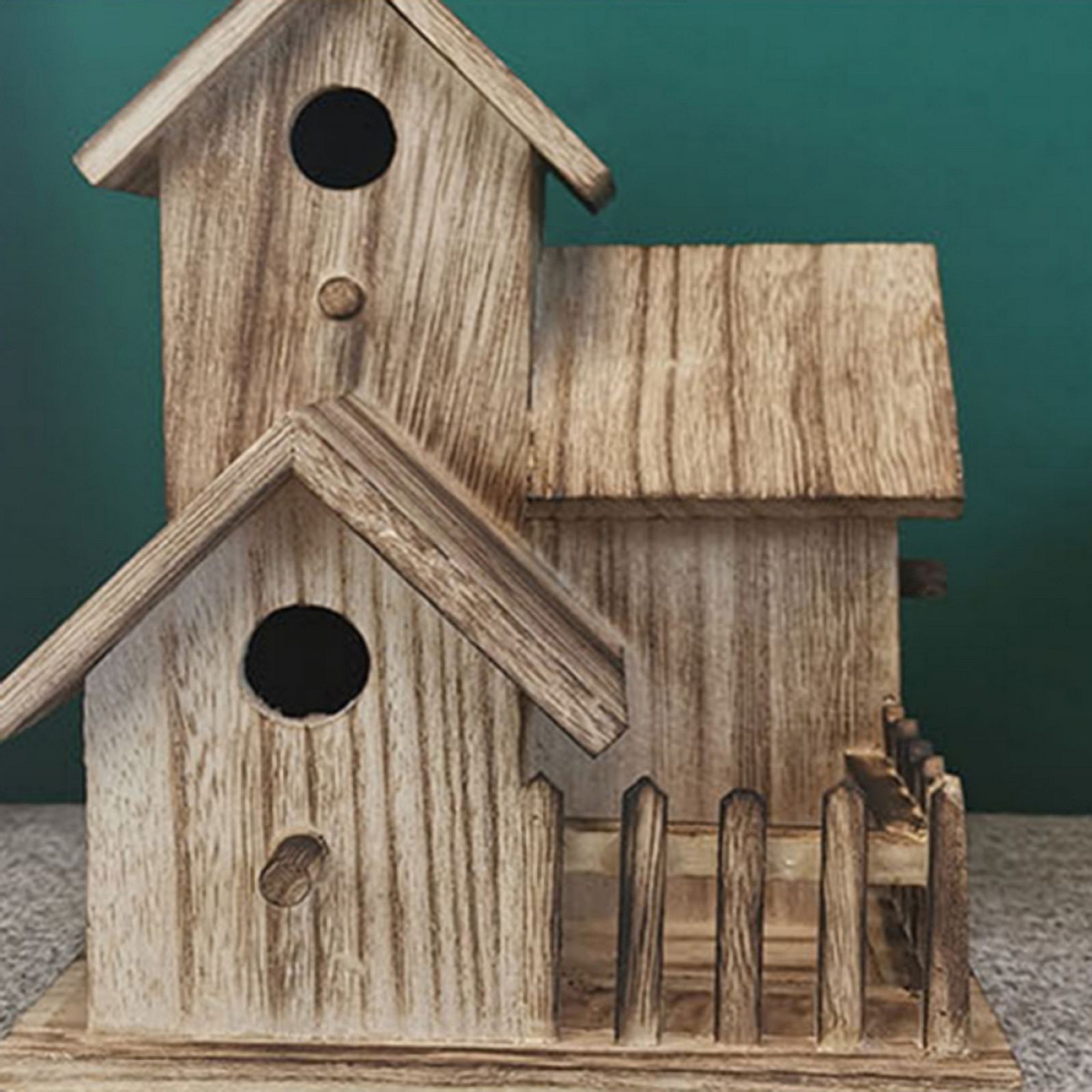 Outdoor Wooden Bird Nests Adult Craft Kits Natural Wood Bird Houses Hanging Bird Houses Bird Houses Children's Decorations Bird Feeder Kits Children's Garden Decorations