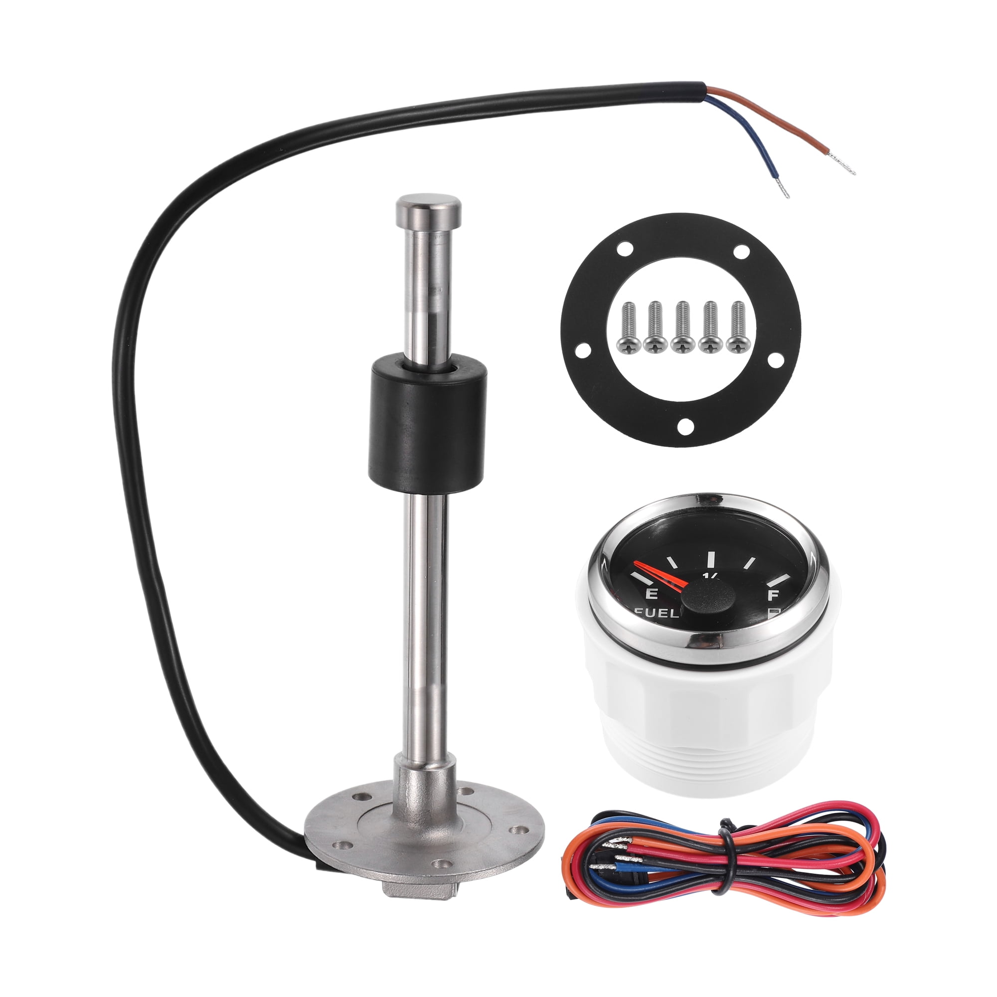 Unique Bargains 1 Set Universal Fuel Sending Unit and Gauge Kit Boat ...