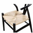 thumbnail image 2 of Nicer Furniture Black Wishbone Chair, 2 of 2