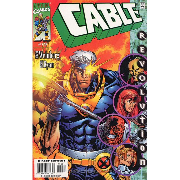 Cable #79A VF ; Marvel Comic Book