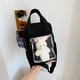 thumbnail image 5 of Bolsa bandolera de pana Lindo de hombro de conejo Kawai para fiesta navideña (negro) Sywqhk Para Estrenar, 5 of 9