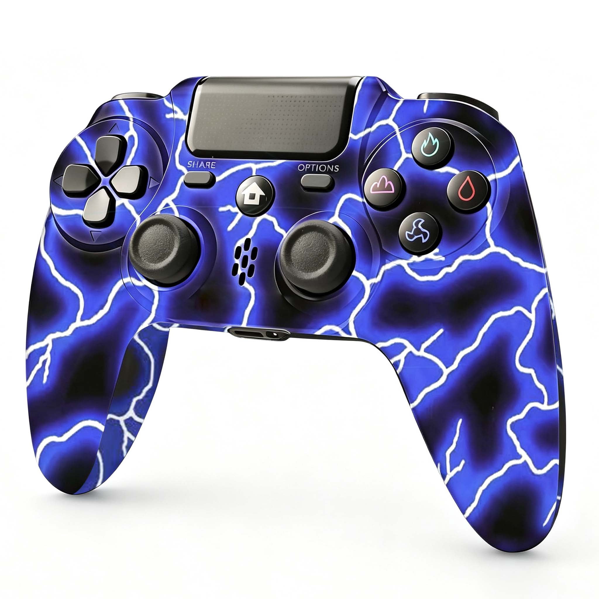 Leverless Game Controller Fight for PC with Light - Walmart.com