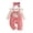 A-Pink26, variant on Toddler Baby Girl Romper Clothes Long Sleeve Cartoon Cat Embroidery Infant Jumpsuits With Headbands 2 Piece Set 0-24M Lovely Onesie