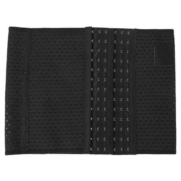 Faja moldeadora de cintura para mujer, accesorio moldeador de cuerpo para mujer, cinturón adelgazante posparto, corsés, ropa interior correctiva, negro, XL