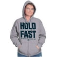 thumbnail image 3 of US Navy Hold Fast Sailors Are Forged Unisex Plus Size Zip Hoodie Brisco Brands 4X, 3 of 5