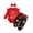 Z101-Red, variant on Baby Girl Clothes 0 3 6 9 12 18 Months Letter Print Daddy's Mommy's Girl Long Sleeve Ruffle Romper and Floral Pant Headband Sets Cute Baby Girl Winter Clothes