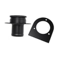 thumbnail image 3 of Cuello llenado remoto del tanque combustible con tapa, pieza repuesto, accesorio universal, recto, resistente, fácil instalación 17-2530 Negro, 3 of 8