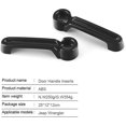 thumbnail image 3 of kit De Cobertura De Poigne De Porte Et De Hayon Noir Para Jeep Wrangler Jk 2007-2018 / Jeep Liberty 2008-2012 / Dodge Nitro 2007-2011, 3 of 5