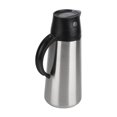 thumbnail image 4 of Recipiente para aceite de acero inoxidable, 750 ml, dispensador automático de aceite, opaco y antioxidante, para cocina, color negro, 4 of 15
