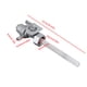 thumbnail image 2 of Interruptor de la válvula del Tanque de Combustible Ticfox Llave de Purga Compatible con Honda TRX300 TRX250 CB750 CB900 CMX250C XR650L 18 mm x 1, 2 of 12