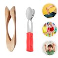 thumbnail image 2 of KAKOWELY 2pcs Musical Instrument Spoons Funny Music Instrument Education Spoon Playthings,8.27X"X1.65"X1.57", 2 of 5