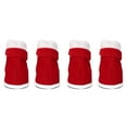 thumbnail image 1 of 4 zapatos navideños de algodón para mascotas, antideslizantes, con cierre de velcro, para perros y gatos (4 unidades), 1 of 11