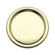 thumbnail image 1 of Matsuzay Tapas para la boca Tapa sellada Hojalata Tipo dividido Tapas para conservas duraderas Diseño a prueba de fugas ampliamente utilizado Cocina y Comedor Dorado Capuchón dorado de 70 mm, 1 of 6