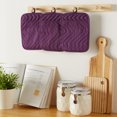 thumbnail image 5 of Eggplant Quilted Potholder (Set of 3), 5 of 5