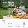 thumbnail image 2 of Insta360 Flow 2 Standard Camera – Summit White with 7PC Accessory Bundle, 2 of 4