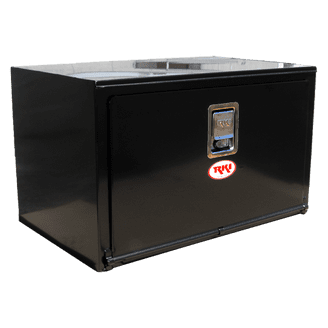 Labwork Aluminum Underbody Tool Box 18x17x18 – Lockable Storage For Truck, Trailer, RV