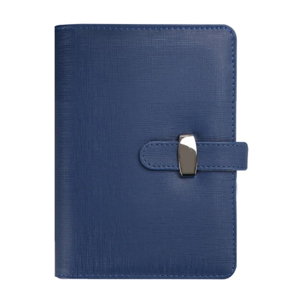 Refillable Notebook Hardcover Journal With 6 Rings PU Leather Binder Covers