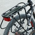 thumbnail image 4 of Advancent Tija de sillín trasera para bicicleta, soporte para bicicleta trasero de carga para equipaje al aire libre Ciclismo Medio montaje rápido, 4 of 6