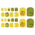 thumbnail image 1 of Heliisoer New Foot Stickers Summer Cool Fashion Stickers Hawaiian Pattern Nail Stickers, 1 of 1