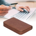 thumbnail image 4 of Business Card Holder, Practical Business Card Case  For Valentine's Day For Father's Day Coffee, 4 of 8