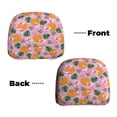 thumbnail image 6 of Kdxio Fruit Pattern Print 2 Piece Car Head Rest Covers Set Auto Front/Rear Seats Headrest Cover Universal Fit Most Cars,Sedan, SUV, 6 of 9