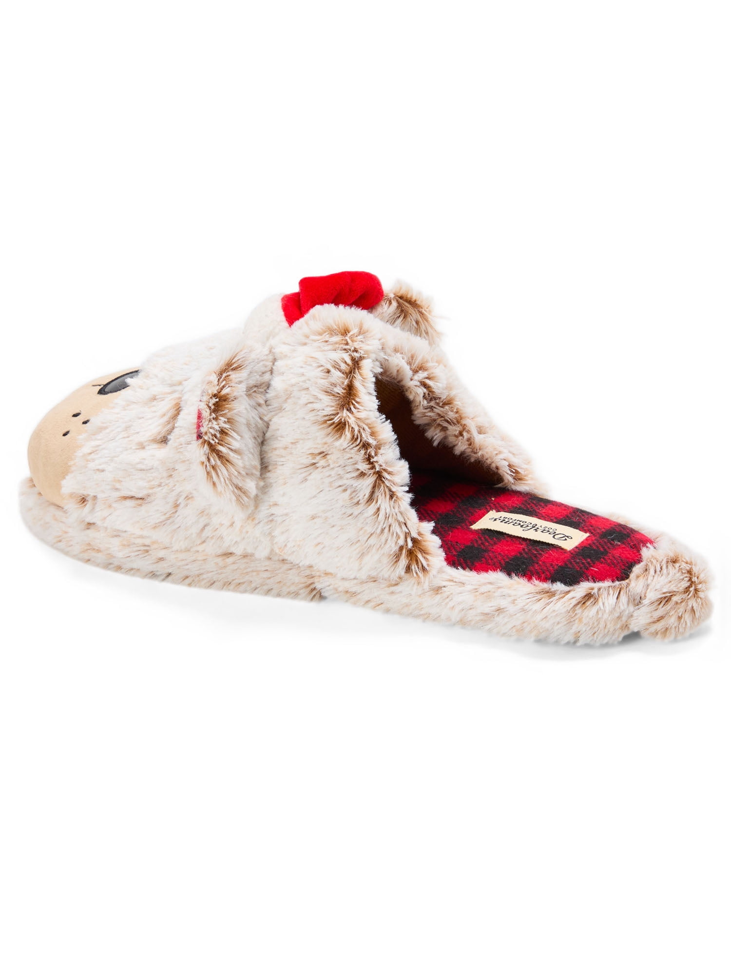 Dearfoams Cozy Comfort Matching Family Bear Slippers