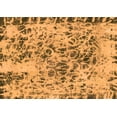 thumbnail image 1 of Ahgly Company Indoor Rectangle Abstract Orange Modern Area Rugs, 8' x 10', 1 of 4