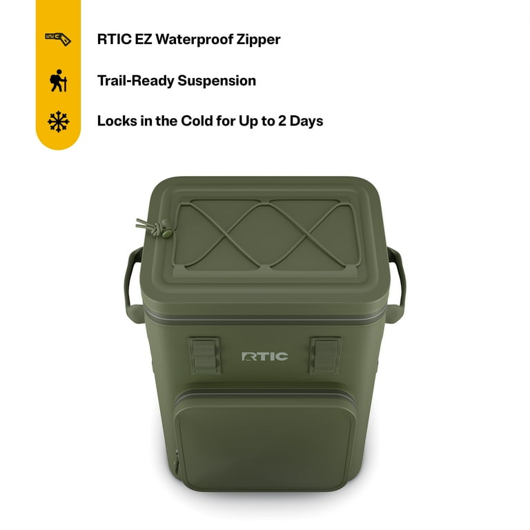 RTIC 24 Can Ultra-Tough Backpack Cooler, Leakproof Cooler