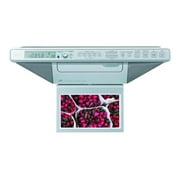 Sony ICF-CD555TV - LCD TV / CD clock radio - white
