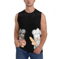 thumbnail image 1 of Fotbe Little Chef Gnome Men's Camiseta sin Mangas Estampada para Hombres, Playera Casual para Gimnasio, Entrenamiento, Playa-Medium, 1 of 7