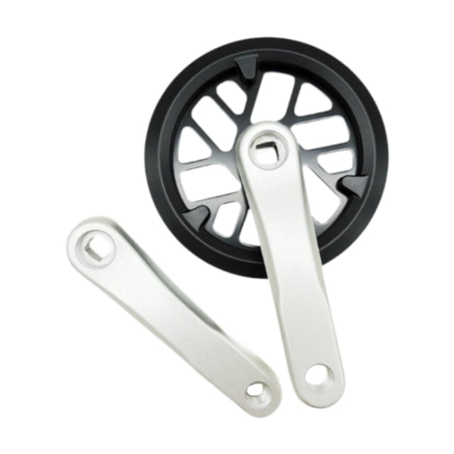 Juego de bielas para bicicleta para niños, juego de bielas cónicas cuadradas para bicicleta, accesorios de 32T, juego de brazo de biela de aleación de 152 centímetros