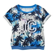 Juicy Couture Girls Palm Tree Sweatshirt, Blue, S (7)