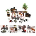 thumbnail image 4 of LOLIPPYY 1 Set/28pcs Mini Farm Animal Figurine Toys Creative Mini Farmhouse Model Toys, 4 of 7