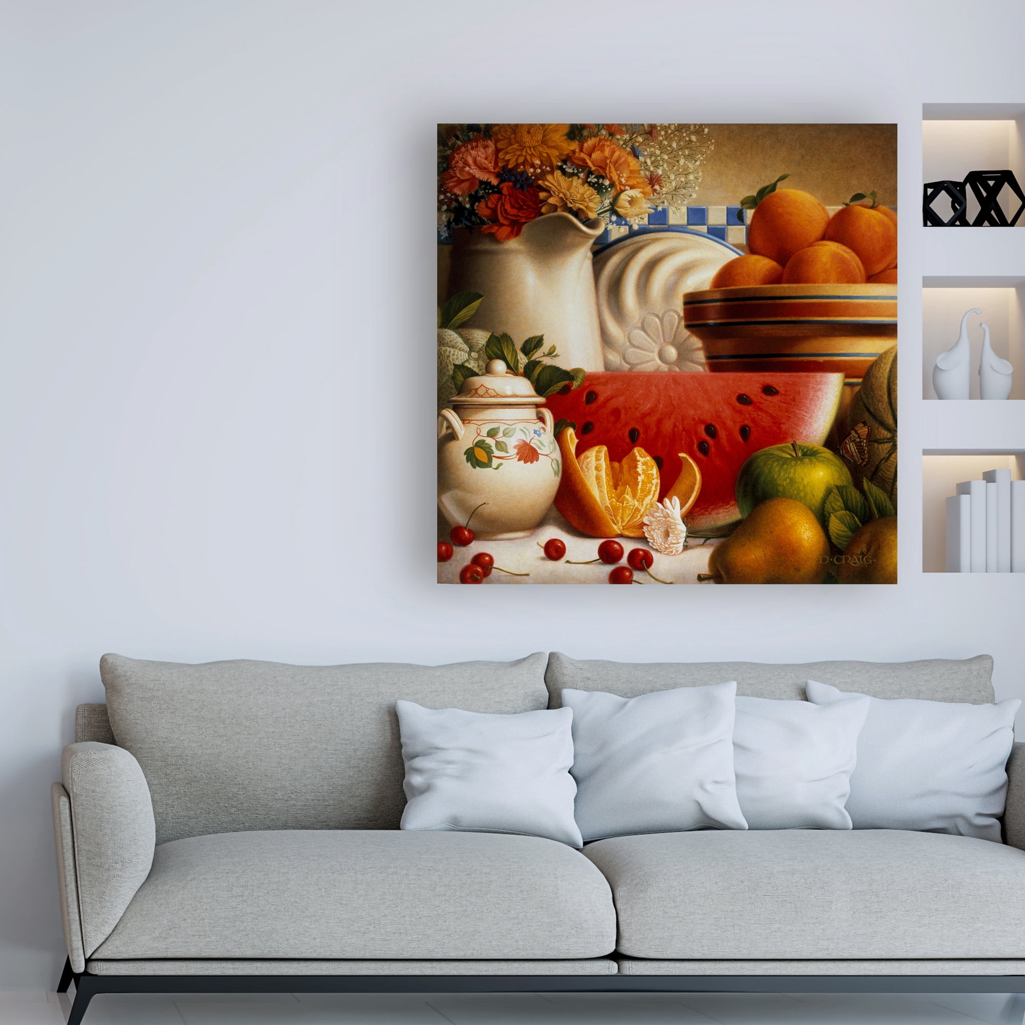 Trademark Fine Art 'Country Fruit' Canvas Art by Dan Craig