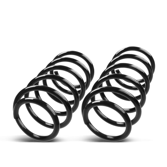 A-Premium 2Pcs Front Suspension Coil Spring Set Compatible with Chevrolet Malibu 2008-2012 & Pontiac G6 2006-2010 & Saturn Aura 2008-2009, Driver and Passenger Side, Replace# 25832770