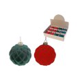 thumbnail image 1 of Boules Décoratives En Verre Velours (Assortiment) (12/Disp.) - Lot De 12, 1 of 4
