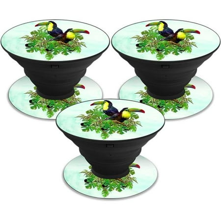 MightySkins POSOCK-Toucan Friends Skin Decal Wrap for Sticker, Toucan Friends - Pack of 3