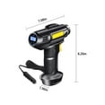 thumbnail image 3 of Dengmore Tire Inflator Portable Gas Compressor Tire Inflator Wired Car Tire Pump With Rechargeable Lithium Battery Car Power Adapter Digital Pressure Gauge Wired Car Pump, 3 of 9