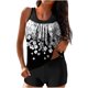 thumbnail image 1 of Traje de baño de dos piezas para mujer, trajes de baño para mujer, traje de baño de dos piezas de moda con estampado y cintura alta para mujer, 1 of 5