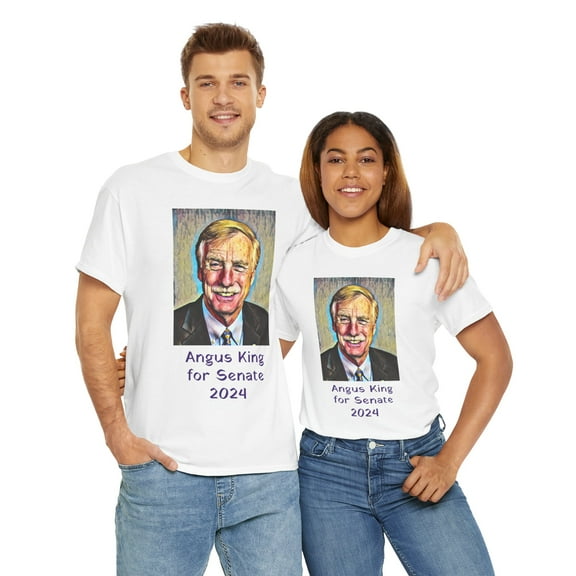 Angus King for Senate 2024 T-Shirt, Unisex Classic Tee