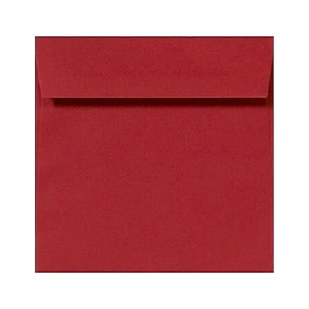 UPC: 0638499432363 | 8 1/2 x 8 1/2 Square Envelopes – Ruby Red (50 Qty.)