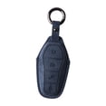 thumbnail image 4 of yotijar Car Key Fob Cover Suede Smart Key Protector for Byd Plus Atto 3 Dolphin Navy Blue, 4 of 8