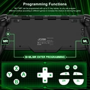 Daenfyy Switch Controllers - Wireless Switch Pro Controller Replacement for Nintendo Switch/OLED, Hall Effect One-Piece Joypad with , Programmable, Dual Vibration, Turbo, Wakeup