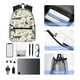thumbnail image 4 of Disketp Vintage Moon Fox Mochila Ligera Clásica con Múltiples Bolsillos, Mochila Casual para Hombre y Mujer, Ideal para Escuela, Trabajo y Viajes, 4 of 6