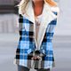 thumbnail image 1 of Puntoco-Chaqueta de talla grande para mujer, chaqueta con solapas de botones de felpa compuesta cálida de invierno, prendas de vestir, abrigo, liquidación de Navidad Puntoco Puntoco-4046, 1 of 5