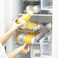 thumbnail image 4 of Soporte para latas para frigorífico y armario de cocina, soporte para latas, cajas de almacenamiento para latas de bebidas, dispensador de latas de plástico apilable, latas de bebidas, juego, 4 of 6