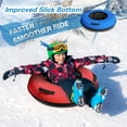 thumbnail image 4 of Danrelax 44 in Heavy-Duty Snow Tube & River Tube - Towable Snow Tube for Sledding, Includes 500D Premium Canvas Cover, Ideal Snow Tube for Winter Outdoor Sports, Red, 4 of 8