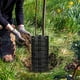 thumbnail image 5 of Protector de tronco de árbol - 6 protectores de tronco expandibles resistentes a la intemperie para plantas de varios tamaños, con agujeros transpirables diseñados para proteger el tronco de árboles d, 5 of 7