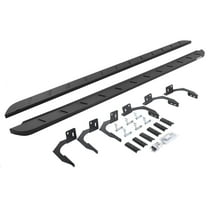 Go Rhino 63409980SPC RB10 Slim Line Running Boards with Mounting Brackets Kit For Ram 11-14 1500, Dodge 09-10 Ram 1500 (Extended Cab Pickup)